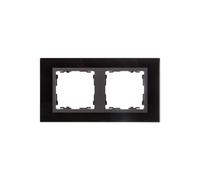 Double Frame Horizontal Glass Black/ Frame Simon 82 82827-32