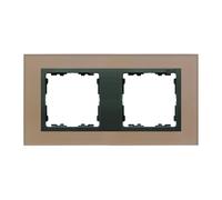 Double Frame Horizontal Glass Copper/ Frame Simon 82 82827-34