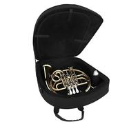 Double French Horn 3 Keys Gold Plated French Horn Bb Split Double Row Brass Musical Instrument With Case Parts