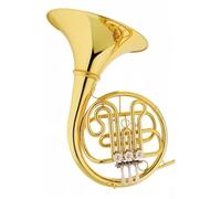 Double French Horn B Flat F Key Double Row Three Four Key Horn Suitable For Beginners And Adult Performance Level(E)