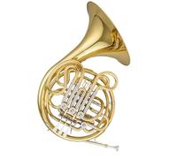 Double French Horn BbF Split Double Row Three Four Key Single Horn Instrument Grading Orchestra(C)