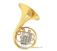 Double French Horn Horn Instrument B Flat Three Keys Four Keys Single Row Beginner Professional Performance Examination Band(E)
