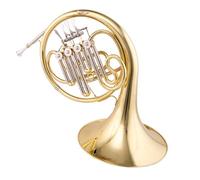 Double French Horn Horn Instrument F Tune Four Key Single Double Row Professional Examination Band Performance(A)