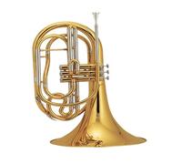 Double French Horn Marching French Horn B Flat Key Brass White Copper Pitch Changer For Band Music Lovers