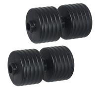 SPARES2GO Double Front Roller Compatible with Qualcast and Suffolk Punch 30 30SK 30S 35S 43S 43SL Lawnmower (Pack of 2 Rollers)