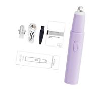 Double Function Electric Eyebrow Molder with ABS Substance Gentle on Delicate Dermatologically Safe Motor for Careful Grooming Permanent Battery Life Electric Eyebrow Pruner Combined