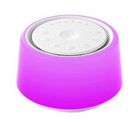 Double Function White Noise Device Feature Lightweight Sleep Help Sound Machine for Infants Adults Travel Office Relaxation Sound and Light Machine