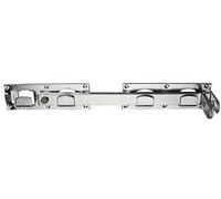 Double Garden Gate Latch 430x70 mm Raw Steel Hot-Dip Galvanised GAH