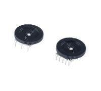 Double Gear Tuning Potentiometer B102 B103 B202 B203 B503 B20K 100K 16 * 2mm Gear Dial 10Pcs(50K,3Pin)