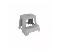 Double Grey Step Plastic Step Up Stool Children Kids Toilet Potty Training Disability Aid Ladders