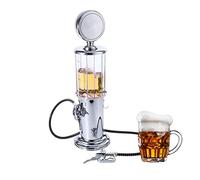 Double Guns Beer/Wine/Liquor Dispenser Metal Pump Gas Station Alcohol Liquid Soft Drink Beverage Pourer Machine Bar Beer Tools