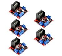 Double H Bridge Motor Driver Module for and Steppers Motors with Highly Voltages Up to 46V and 2A Current for Robotics Speed Controls