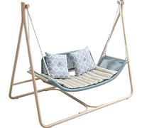 Double Hammock, Adjustable Reclining Chair for Indoor Relaxation, Perfect for Living Room or Patio, and Comfortable, Ideal for Outdoor Leisure