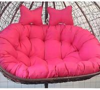 Double Hammock Replacement Cush for Rocking Chair, 2-Person Egg Chair Cush, Outdoor Rattan Sofa Cush for Patio, Hanging Egg Rocking Chair (150x110cm/59x43in)