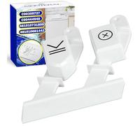 Double Hand Button for Top Loader Washing Machine with Original Code 481010731859 C00309727 for Whirlpool for Bauknecht for Ariston for Indesit for Philips - Warranty 10 Years - MONTERAL