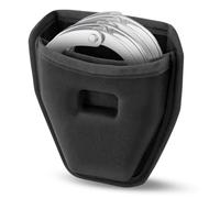 Double Handcuff Case, 2 Pack Open Top Handcuff Holder for Duty Belt, 1000D Nylon Quick Access Holster for Standard Chain Hinge Handcuffs