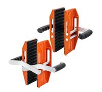 Double Handed Stone Panel Carry Lifter Clamps with Rubber Lined for Secure Transport, Heavy Duty Lifting Tools for Marble, Glass Slabs, and Plywood