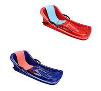 Double Handle Children's Sled, Winter Sled, Frost-Resistant Wear Sled, Thickened Plastic Sled, Sled with Pull Rope