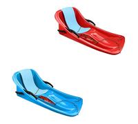 Double Handle Children's Sled, Winter Sled, Frost-Resistant Wear Sled, Thickened Plastic Sled, Sled with Pull Rope