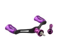 Double Handle Crank for Shimano Sephia Sahara Ultegra Stradic | Twinpower Vanquish Stella Spinning Reel Carbon Fibre Balance Rod 12 Colours Choice 1 Set