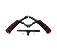 Double Handle Grip For Handheld Holder Bracket Tripod And Handgrips 1/4 Screw Extended Battery Filming Accessory