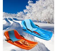 Double-Handled Children's Sledges, Frost-Resistant Wear Sledges, Two-Person Thickened Sledges, Sledges with Pull Ropes, Winter Plastic Sledges