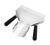 Double Handleds Stainless Steel Scooper for Fry and with Single Or Double Handles Popcorns Scooper Nonslip Grip French Fry Handle
