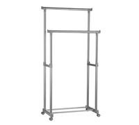 Premier Housewares Double Clothes Hanging Rail, none