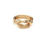 Double Happiness Knot Scarf Buckle Tudung Ring Buckles Shawl Rings Clip Scarf Accessory(Gold)