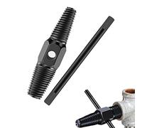 Double Head Broken Pipe Extractor Valve Screw Extractor Pipe Cleaning Fasteners Pipes Screw Bolt Extractor for 1/2 Inch 3/4 Inch Pipes Valve Faucet