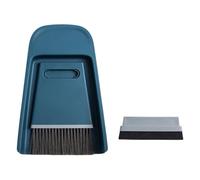 Double Head Brush And Dustpan Set Pliable Storage Thin Brush Permanent Building For Indoor Face Cleaning Broom And Dustpan Set