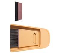 Double Head Brush And Dustpan Set Pliable Storage Thin Brush Permanent Building For Indoor Face Cleaning Broom And Dustpan Set