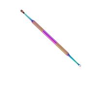 Double Head Cuticle Pusher Scraper, Stainless Nails Polishing Remover for Efficient Prepare in Beauty Salons Pusher