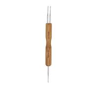 Double Head Dreadlock Crochet Hook For Hair 0.5mm 0.75mm Dreadlock Needle Tool For Braid Craft 1 Hook 2 Hooks 3 Hook