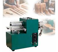 Double Head Electric Leather Strip Cutter Machine, Adjustable Leathercraft Strap Splitter Slitting Leather Skiving Machine, Adjustable Width and Speed, for DIY Leathercraft Tool
