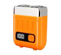 Double-Head Electric Shaver, Rechargeable, 7x5.5x2.9cm, Compact Travel Grooming Tool, Electric Cordless Shaving Machine, Versatile, for Mornings Or Late Nights