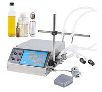 Double-Head Liquid Filling Machine for Precise Bottle Filling, Ideal for Alcohol, Perfume, Water, Milk, and Juice