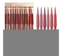 Double Head Matte Lipstick Lip Liner Set | Matte Lip Liner and Lipstick Combo Set for Women | Long-Lasting Beauty Gloss Stain for Dating Travel Trip Vacation Outdoor Shopping Makeup