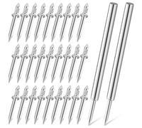 Double Head Nails Stainless Steel 200 Pcs Dual Design for Pictures