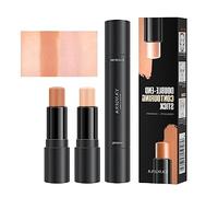 Double head nose shadow and V-face contouring stick sculpts and defines the structure of your face