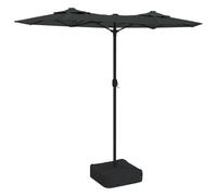 Double-Head Parasol Garden Umbrella Outdoor Sun Shading Pool Umbrella vidaXL