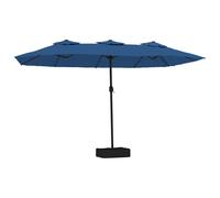 Double-Head Parasol Garden Umbrella Patio Sun Shade Outdoor Umbrella vidaXL