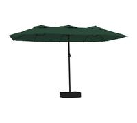 Double-Head Parasol Garden Umbrella Patio Sun Shade Outdoor Umbrella vidaXL