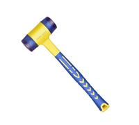 Double Head Rubber Hammer Metal Mallets Multipurpose Double Side Lightweight Mallets Soft Hammer for Home Decoration Manual Tool Set