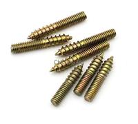 Double Head Self Tapping Screws, Head Self Tapping M4 M5 Zinc-Plated Hex Socket 16-40mm 10-20 Pcs)(M4x25mm (20PCS))