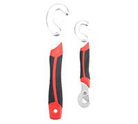 Double Head Set Lightweight Durable Multi Function Wrench for Industrial and Professional Work Premium Carbon Steel Chrome Plated 2 Pcs