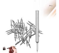 Double-Head Skirting Thread Seamless Nail, Skirting Line Without Marks Nail, Skirting Line Special Invisible Hidden Nails, Flat Head Furniture Nails for Furniture Sofa Headboards (50)