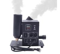Double Head Smoke Machine, 200W CO2 Jet Fogger with Indicator Light, Multi-Angle and High Pressure Tube for Stage, Wedding, Bar, Music Performance