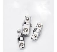 Double Head Square Drive Adapter Set 1/4" 3/8" 1/2" for Ratcheting | Double Head Socket Tool Mechanic Tool Accessory Torque Transfer Coupler Auto Repair Hand Tool