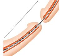 Double-Headed Beaded Urethral Sound - Stainless Steel Penis Plug Dilator Rod, Bumpy Urethra Stretcher Stick for Male Stimulation & Masturbation Play (Mixed Beads 0.24-0.31 inches)